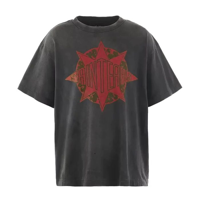 Black Denim Tears Saint Michael T shirt