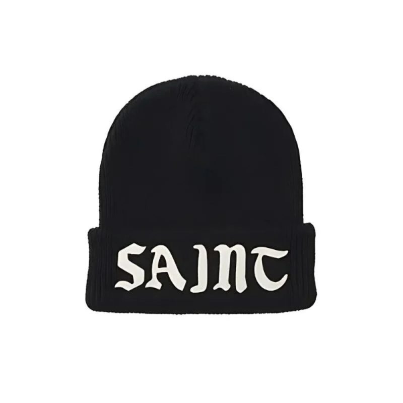 Black Saint Michaels Knit Caps