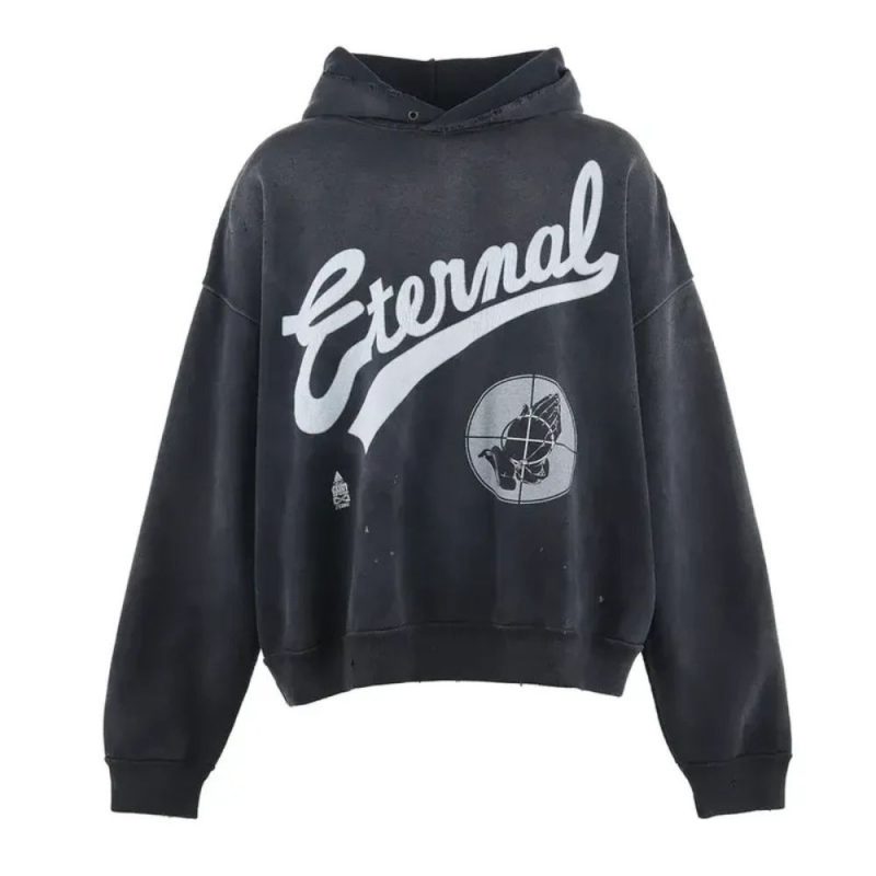 Black Fear of God x Saint Mxxxxxx Hoodie