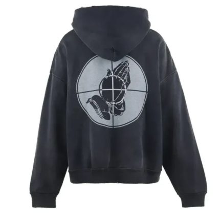Black Fear of God x Saint Mxxxxxx Hoodie