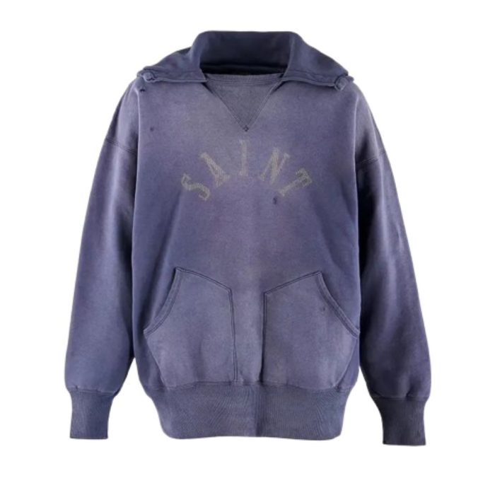 Purple Saint Michael x Fujiwara Hoodie Purple Saint Michael x Fujiwara Hoodie