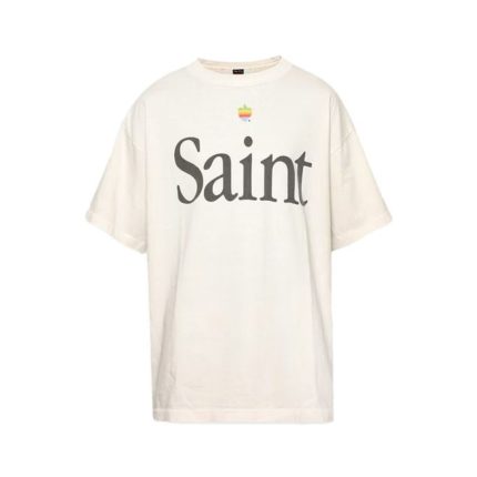 Saint Michael Heart Apple T-shirt
