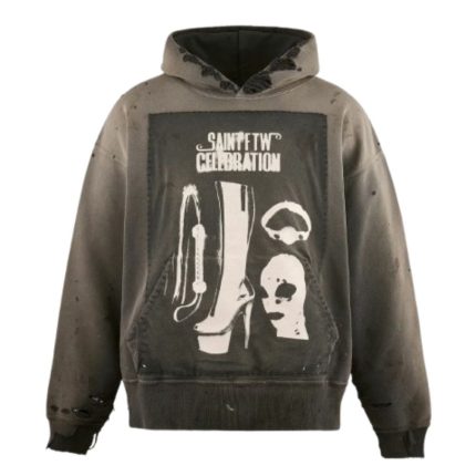 Saint Michael graphic hoodie